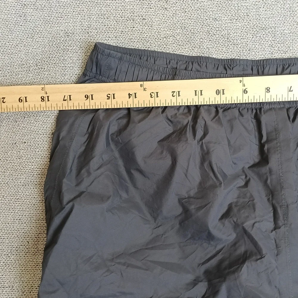 LL Bean Gore-Tex Rain Pants Mens M Reg Gray Excellent Waterproof Stowaway